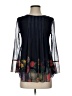 Desigual Blue 3/4 Sleeve Blouse Size XS - photo 1