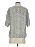 Allison Daley Silver Short Sleeve Blouse Size S (petite) - photo 2