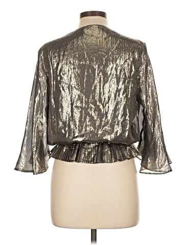 Ramy Brook 3/4 Sleeve Silk Top (view 2)