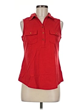 Emily Daniels Sleeveless Button-Down Shirt (view 1)