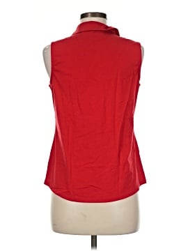 Emily Daniels Sleeveless Button-Down Shirt (view 2)