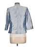 Karen Miller Metallic Silver Jacket Size 10 - photo 2