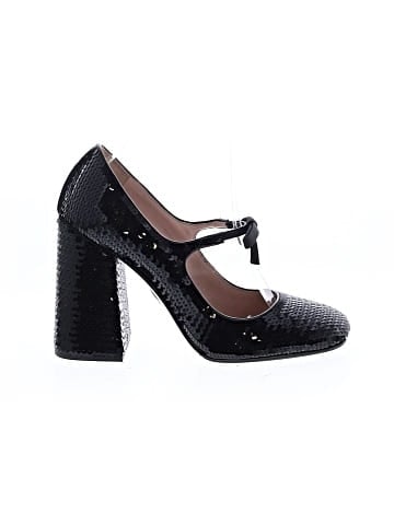 Miu Miu Sequin Mary Jane Block Heels (view 1)