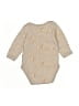 Pact Tan Gold Long Sleeve Onesie Size 0-3 mo - photo 2
