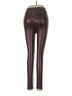 Towne Metallic Burgundy Brown Leggings Size M - photo 2