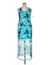 No Boundaries Tie-dye Blue Cocktail Dress Size XL - photo 1