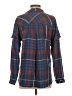 Bella Dahl Plaid Blue 3/4 Sleeve Blouse Size XS - photo 2