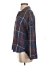 Bella Dahl Plaid Blue 3/4 Sleeve Blouse Size XS - photo 5