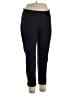 Zac & Rachel Solid Black Active Pants Size 1X - photo 1