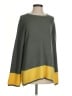 Zuda Color Block Green Pullover Sweater Size S - photo 1