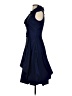 Samuel Dong Solid Blue Cocktail Dress Size XS - photo 5