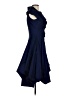Samuel Dong Solid Blue Cocktail Dress Size XS - photo 4