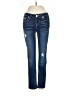 True Religion Hearts Blue Jeans Size 25 waist - photo 1