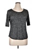 Apt. 9 Gray Short Sleeve Top Size XL - photo 1