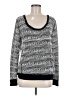 Gibson Print Silver Pullover Sweater Size L - photo 1