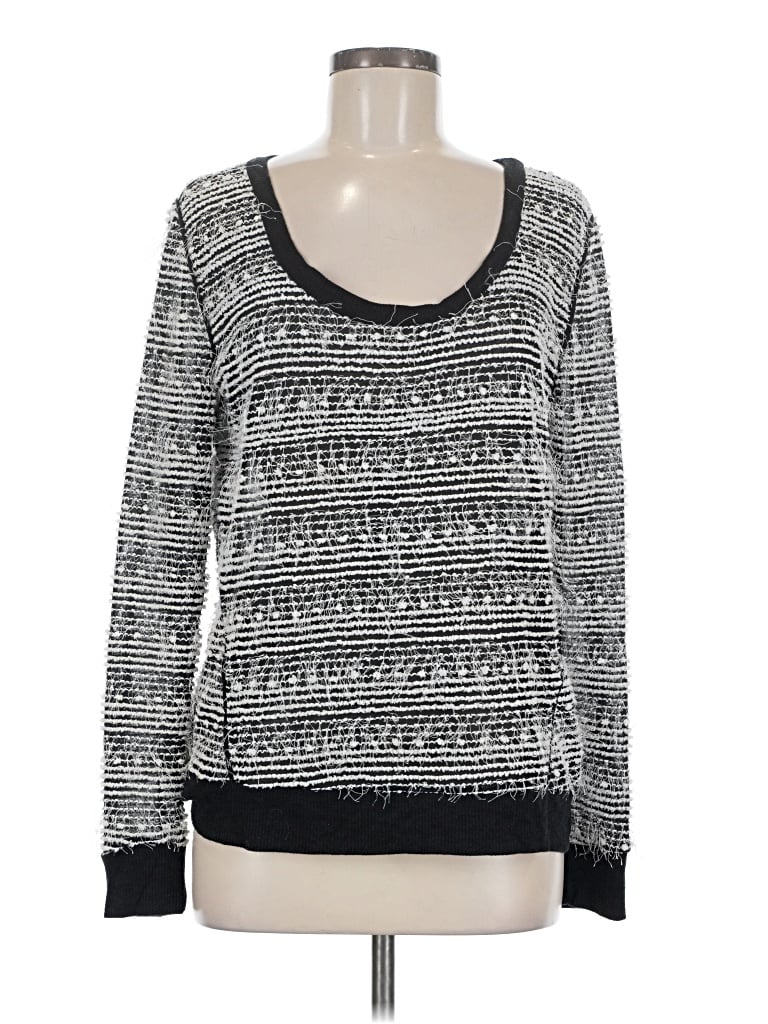 Pre-owned Gibson Pullover Sweater In Silver