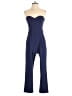 Express Purple Blue Jumpsuit Size 4 - photo 1