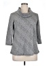 Avenue 100% Polyester Gray Turtleneck Sweater Size 14 - 16 Plus - photo 1