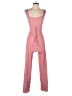 See You Monday Solid Pink Jumpsuit Size XS - photo 1