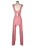 See You Monday Solid Pink Jumpsuit Size XS - photo 2