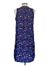 Gap 100% Polyester Hearts Blue Casual Dress Size XS - photo 2
