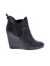 Coach Black Brown Ankle Boots Size 8 1/2 - photo 1