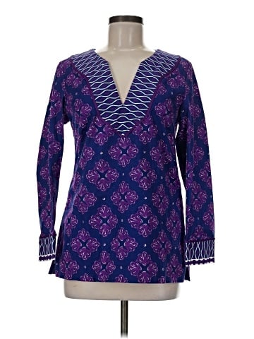Vineyard Vines Long Sleeve Blouse (view 1)