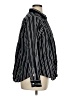 Old Navy Stripes Black Long Sleeve Button-Down Shirt Size XL - photo 4