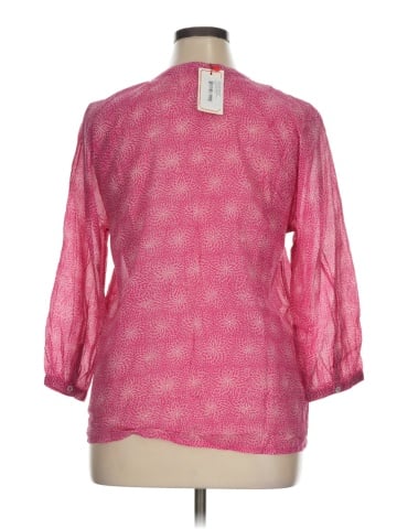 Banjanan 3/4 Sleeve Button-Down Shirt (view 2)