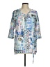 Thomas & Olivia Blue 3/4 Sleeve Blouse Size M - photo 1
