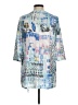 Thomas & Olivia Blue 3/4 Sleeve Blouse Size M - photo 2