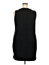 St. John's Bay Solid Black Casual Dress Size XXL - photo 2