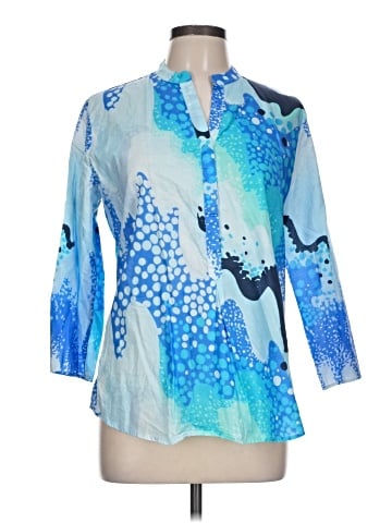 Vilagallo 3/4 Sleeve Blouse (view 1)
