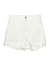 Everlane Solid Ivory White Shorts Size 00 - photo 1