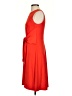 Ann Taylor Solid Red Casual Dress Size XS - photo 5