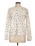 Laggo 100% Cotton Ivory Long Sleeve Polo Size L - photo 1