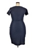 Loveappella Solid Gray Casual Dress Size XXL - photo 2