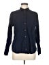 J.Crew 100% Linen Blue Long Sleeve Button-Down Shirt Size 6 - photo 1