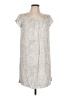 Bella Dahl Metallic Silver Casual Dress Size L - photo 1
