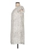 Bella Dahl Metallic Silver Casual Dress Size L - photo 5