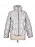 Guess 100% Polyester Solid Silver Snow Jacket Size XL - photo 1