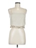 Jason Wu Silver Sleeveless Blouse Size 8 - photo 1