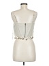 Jason Wu Silver Sleeveless Blouse Size 8 - photo 2