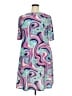 Unbranded Paisley Blue Casual Dress Size XXL (estimated) - photo 2
