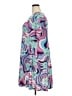 Unbranded Paisley Blue Casual Dress Size XXL (estimated) - photo 5