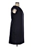 Lands' End Solid Black Casual Dress Size 14 - photo 4
