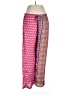 Josie Natori 100% Polyester Paisley Pink Casual Pants Size L - photo 1