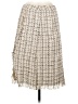 Unbranded 100% Polyester Tweed Ivory Casual Skirt Size M - photo 1