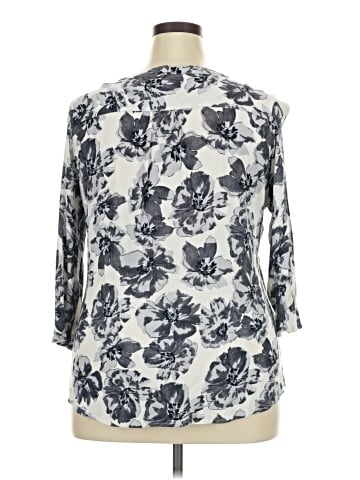 Fun2Fun 3/4 Sleeve Blouse (view 2)