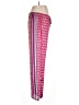 Josie Natori 100% Polyester Paisley Pink Casual Pants Size L - photo 4